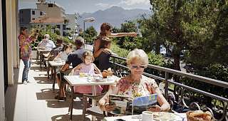 Hotel Geranio au Lac great breakfast buffet